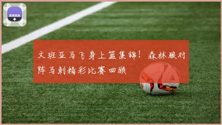 文班亚马飞身上篮集锦!森林狼对阵马刺精彩比赛回顾